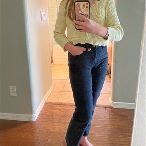 NAVY BLUE CORDUROY LEVI’s